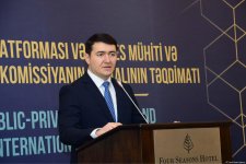 В Баку прошла презентация Платформы диалога между государством и бизнесом (ФОТО)