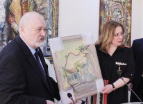 Азербайджанскими сладостями и песнями отметили 100-летие ВГИКа в Баку (ФОТО)