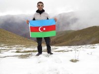 Невероятно! Рамиль Зиядов с флагом Азербайджана проехал на велосипеде 60000 км! (ВИДЕО, ФОТО)