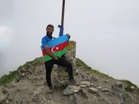 Невероятно! Рамиль Зиядов с флагом Азербайджана проехал на велосипеде 60000 км! (ВИДЕО, ФОТО)