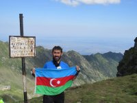 Невероятно! Рамиль Зиядов с флагом Азербайджана проехал на велосипеде 60000 км! (ВИДЕО, ФОТО)