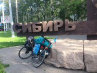 Невероятно! Рамиль Зиядов с флагом Азербайджана проехал на велосипеде 60000 км! (ВИДЕО, ФОТО)