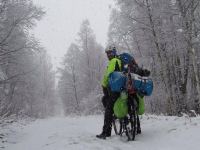 Невероятно! Рамиль Зиядов с флагом Азербайджана проехал на велосипеде 60000 км! (ВИДЕО, ФОТО)