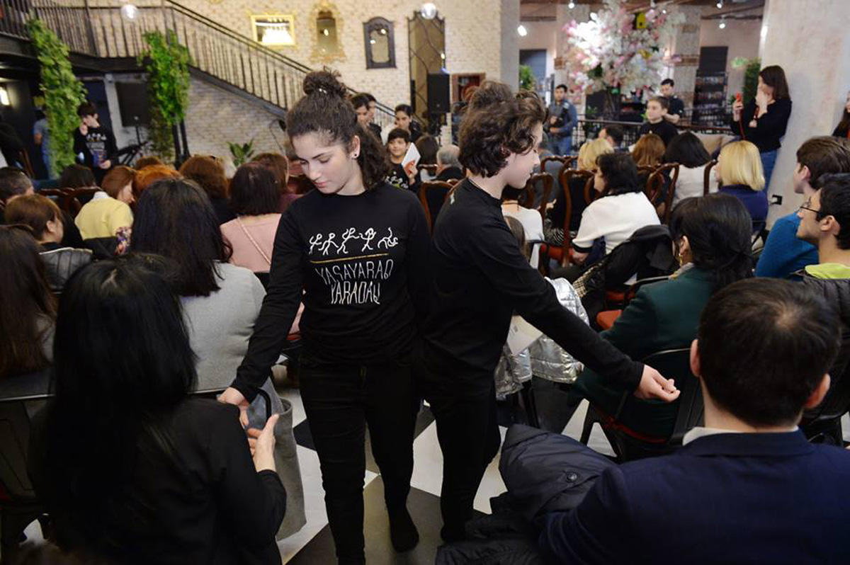 Азербайджанские школьники представили интерактивный проект "Когда меня не будет" (ФОТО)