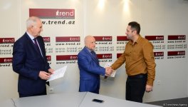 Сотрудники АМИ Trend награждены за активное освещение 100-летнего юбилея органов безопасности Азербайджана (ФОТО)