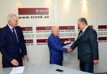 Сотрудники АМИ Trend награждены за активное освещение 100-летнего юбилея органов безопасности Азербайджана (ФОТО)