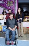 Вице-президент Фонда Гейдара Алиева Лейла Алиева ознакомилась с выставкой детей и молодежи с ограниченными возможностями здоровья, обитателей социальных учреждений (ФОТО)