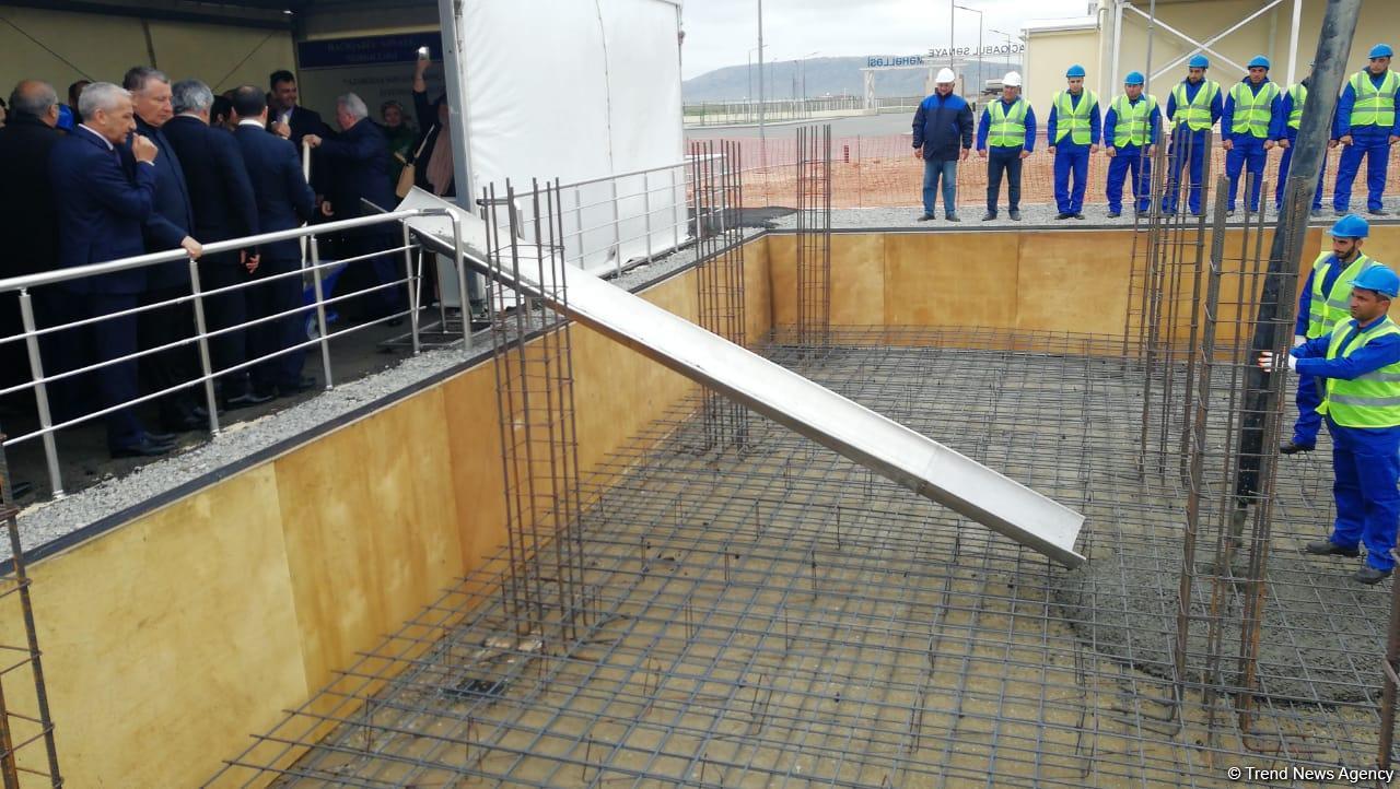 Groundbreaking ceremony held for Azerbaijani bus production plant (PHOTO)