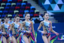 Грациозно и красиво: в Национальной арене гимнастики продолжаются соревнования Международного турнира AGF Junior Trophy (ФОТО)