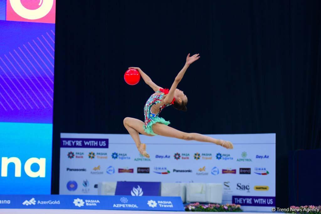 Лучшие моменты Международного турнира по художественной гимнастике AGF Junior Trophy (ФОТО)