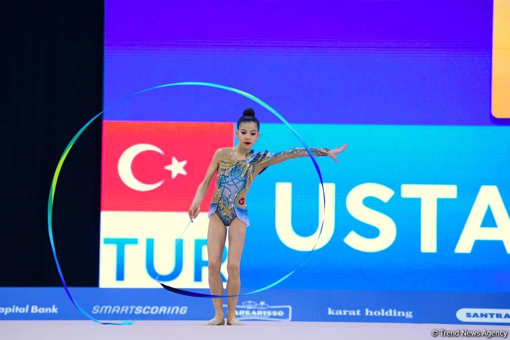 Лучшие моменты Международного турнира по художественной гимнастике AGF Junior Trophy (ФОТО)