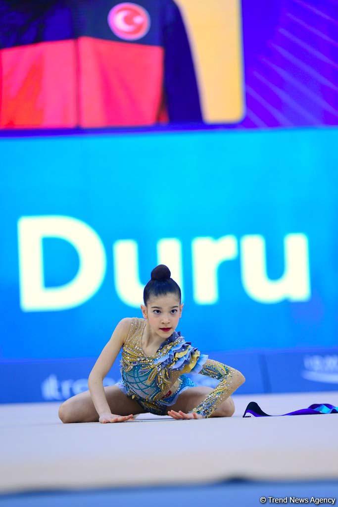 Лучшие моменты Международного турнира по художественной гимнастике AGF Junior Trophy (ФОТО)