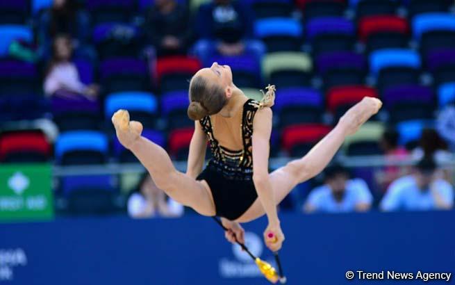 Лучшие моменты Международного турнира по художественной гимнастике AGF Junior Trophy (ФОТО)