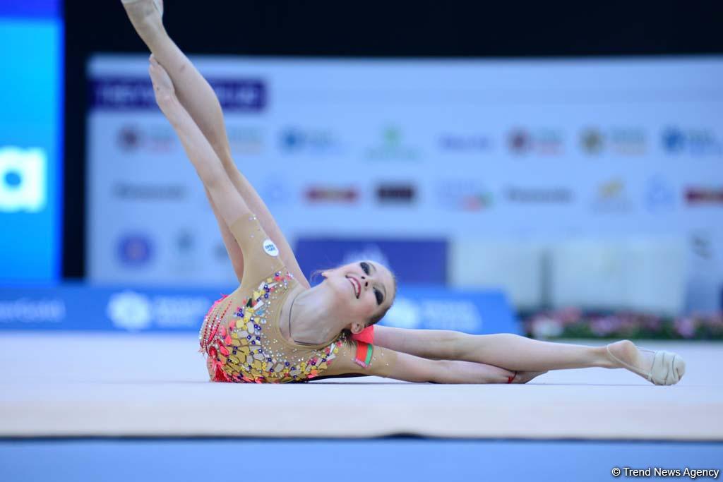 Лучшие моменты Международного турнира по художественной гимнастике AGF Junior Trophy (ФОТО)