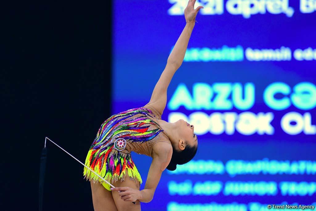 Лучшие моменты Международного турнира по художественной гимнастике AGF Junior Trophy (ФОТО)