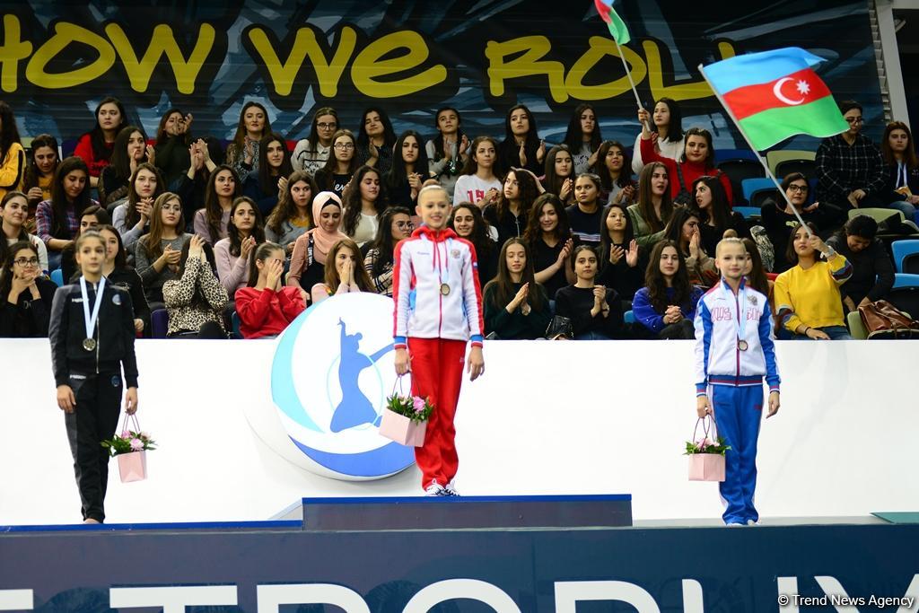 Award ceremony of AGF Junior Trophy in individual all-around held in Baku (PHOTO)
