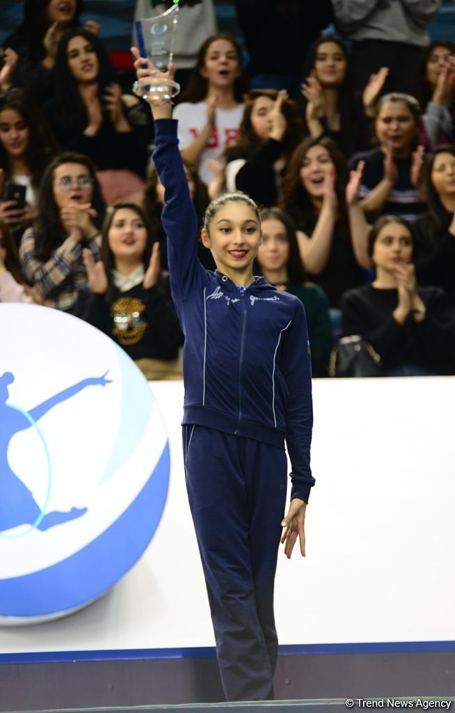 Award ceremony of AGF Junior Trophy in individual all-around held in Baku (PHOTO)