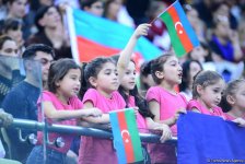 В Баку стартовал второй день Международного турнира по художественной гимнастике AGF Junior Trophy (ФОТО)