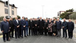 Президент Ильхам Алиев принял участие в открытии  автодороги  Мардакан-Гала (ФОТО)
