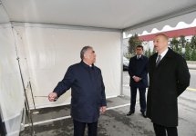 Президент Ильхам Алиев принял участие в открытии  автодороги  Мардакан-Гала (ФОТО)