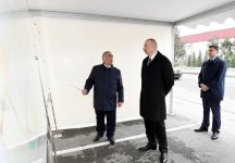 Президент Ильхам Алиев принял участие в открытии  автодороги  Мардакан-Гала (ФОТО)