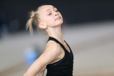 В Национальной арене гимнастики прошли подиумные тренировки участников Кубка мира по художественной гимнастике (ФОТОРЕПОРТАЖ)