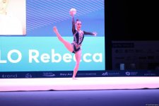 Лучшие моменты первого дня Кубка мира по художественной гимнастике в Баку (ФОТО)