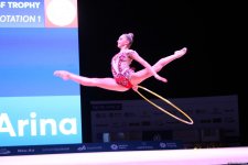 Лучшие моменты первого дня Кубка мира по художественной гимнастике в Баку (ФОТО)