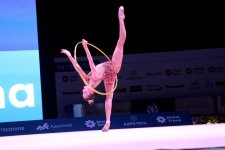 Лучшие моменты первого дня Кубка мира по художественной гимнастике в Баку (ФОТО)