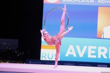 Лучшие моменты первого дня Кубка мира по художественной гимнастике в Баку (ФОТО)