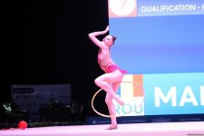 Лучшие моменты первого дня Кубка мира по художественной гимнастике в Баку (ФОТО)