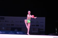 Лучшие моменты первого дня Кубка мира по художественной гимнастике в Баку (ФОТО)