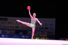 Лучшие моменты первого дня Кубка мира по художественной гимнастике в Баку (ФОТО)