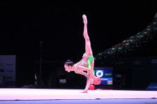 Лучшие моменты первого дня Кубка мира по художественной гимнастике в Баку (ФОТО)