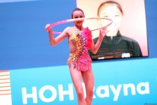 В Баку проходит Кубок мира по художественной гимнастике (ФОТО)