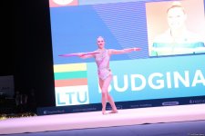 В Баку проходит Кубок мира по художественной гимнастике (ФОТО)