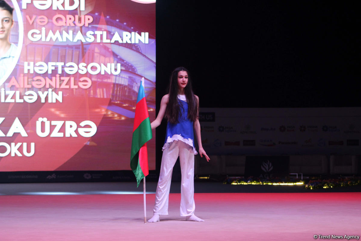 Opening ceremony of FIG Rhythmic Gymnastics World Cup held in Baku (PHOTO)