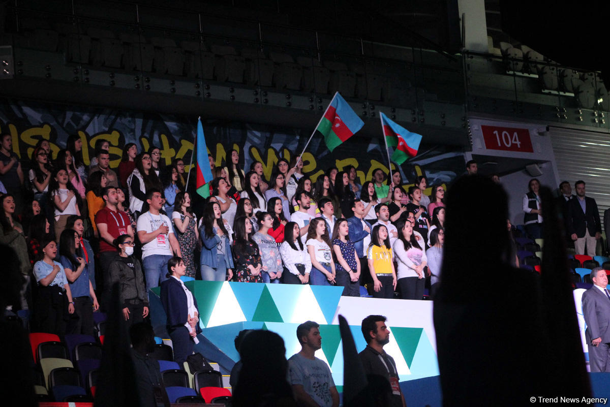 Opening ceremony of FIG Rhythmic Gymnastics World Cup held in Baku (PHOTO)