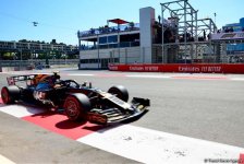 Началась квалификация болидов F1 Гран При Формулы 1 SOCAR Азербайджан (ФОТО)