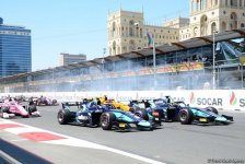 F2™ First Race of Formula 1 SOCAR Azerbaijan Grand Prix 2019 kicks off in Baku (PHOTO)