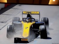 Три пилота F2 остановили гонки из-за аварии в Гран При Формулы 1 SOCAR Азербайджан (ФОТО)