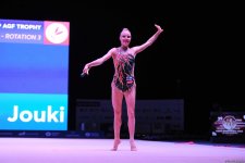 В Баку стартовал второй день соревнований Кубка мира по художественной гимнастике (ФОТО)