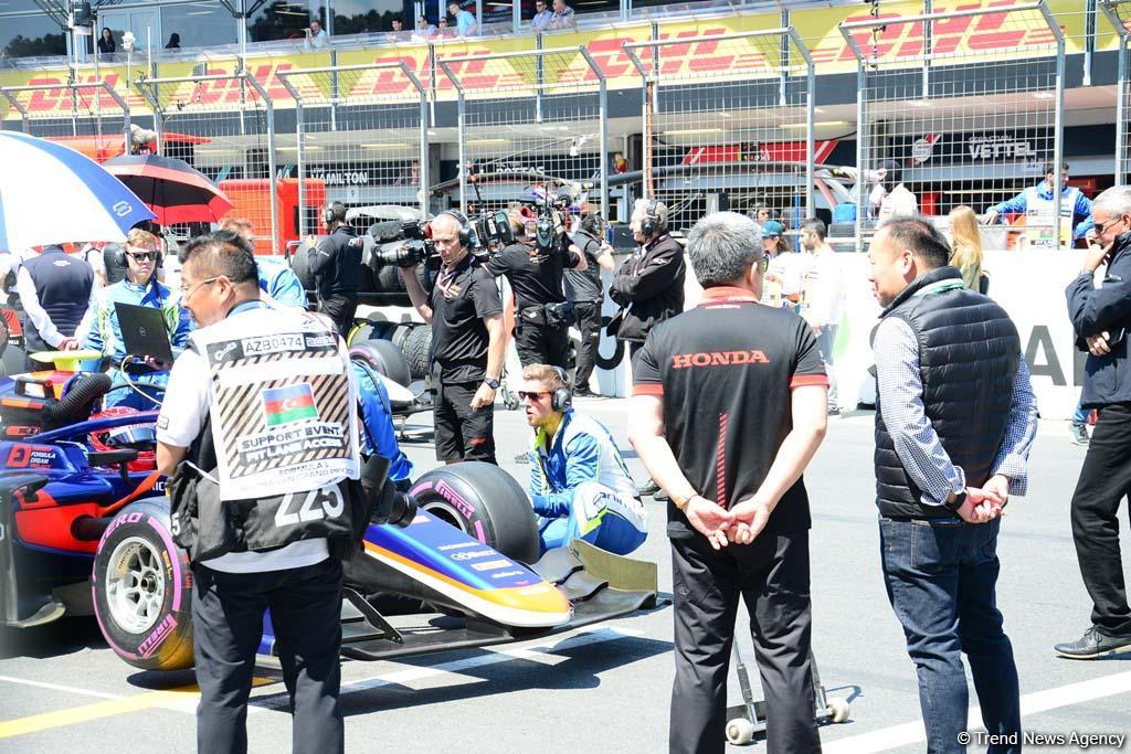 F2™ First Race of Formula 1 SOCAR Azerbaijan Grand Prix 2019 kicks off in Baku (PHOTO)