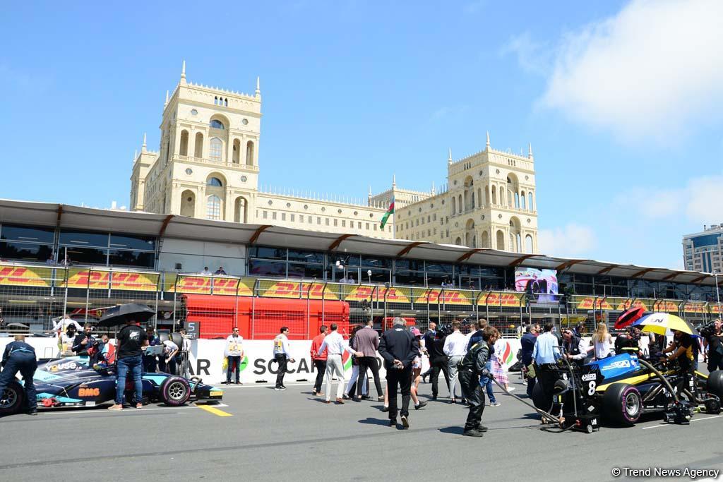 F2™ First Race of Formula 1 SOCAR Azerbaijan Grand Prix 2019 kicks off in Baku (PHOTO)