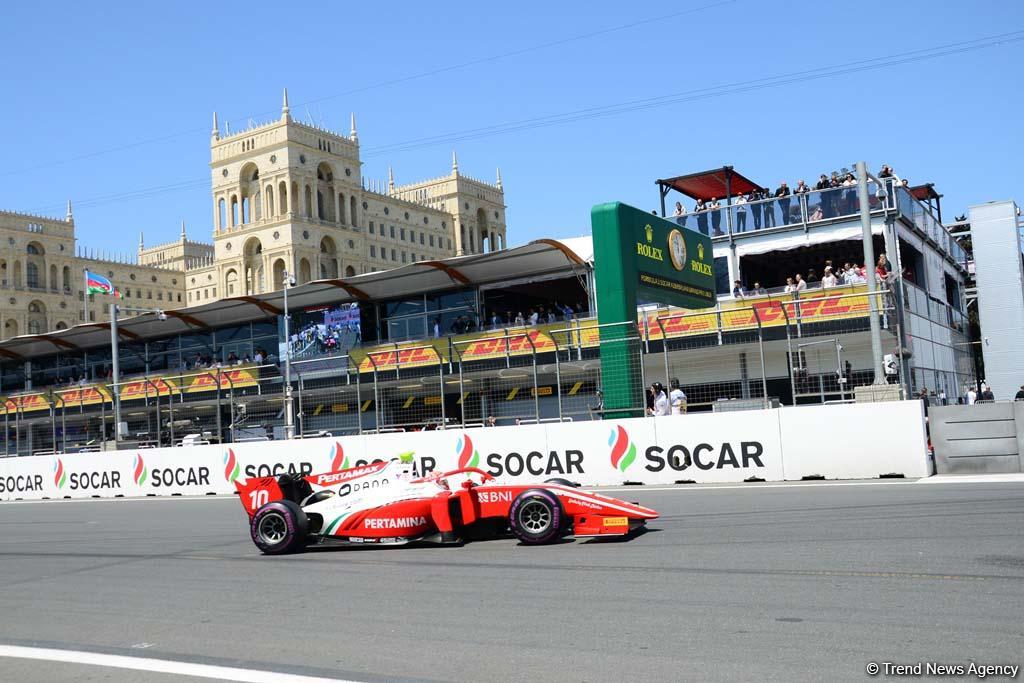 F2™ First Race of Formula 1 SOCAR Azerbaijan Grand Prix 2019 kicks off in Baku (PHOTO)