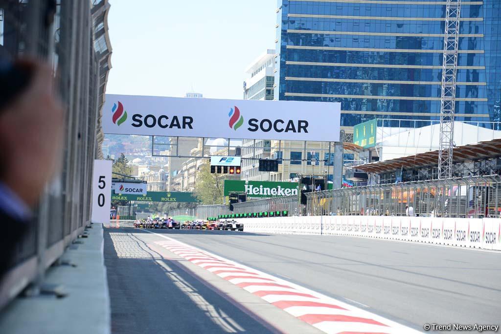 F2™ First Race of Formula 1 SOCAR Azerbaijan Grand Prix 2019 kicks off in Baku (PHOTO)