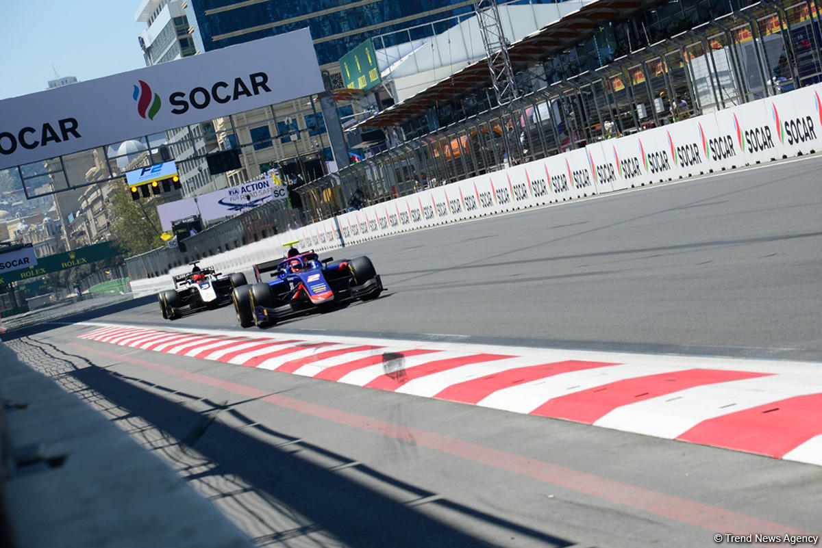 F2™ First Race of Formula 1 SOCAR Azerbaijan Grand Prix 2019 kicks off in Baku (PHOTO)