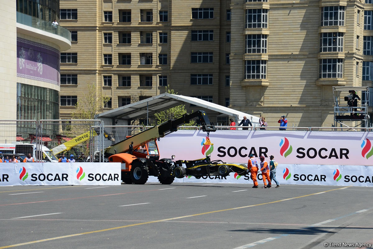 F2™ First Race of Formula 1 SOCAR Azerbaijan Grand Prix 2019 kicks off in Baku (PHOTO)