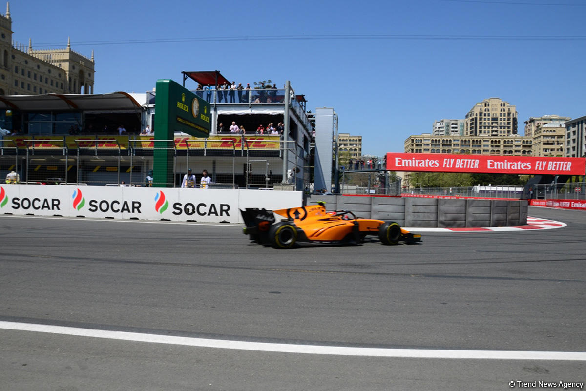 F2™ First Race of Formula 1 SOCAR Azerbaijan Grand Prix 2019 kicks off in Baku (PHOTO)