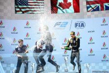 Определились победители соревнований FIA Formula-2 в Баку (ФОТО)